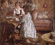 Edouard Vuillard Weil lady and her children Germany oil painting artist
